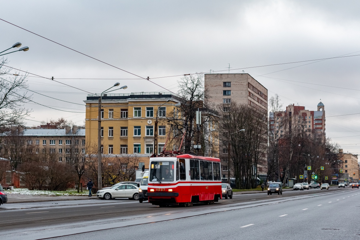 Санкт-Петербург, 71-134К (ЛМ-99К) № 0447