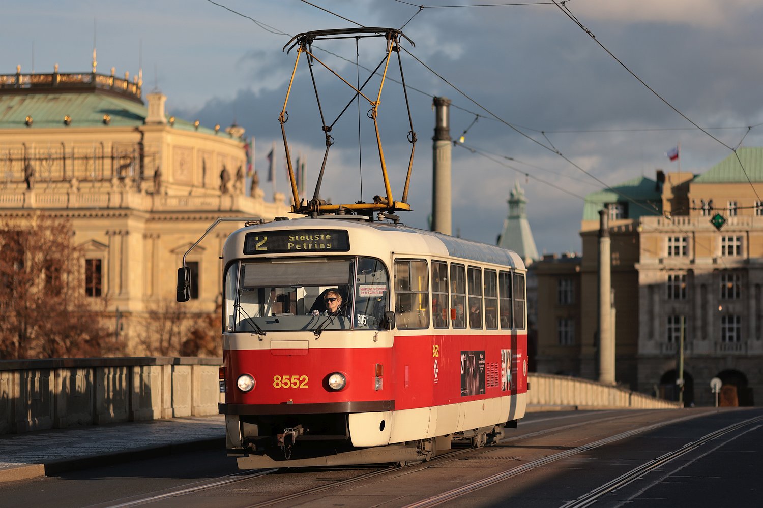 Прага, Tatra T3R.P № 8552