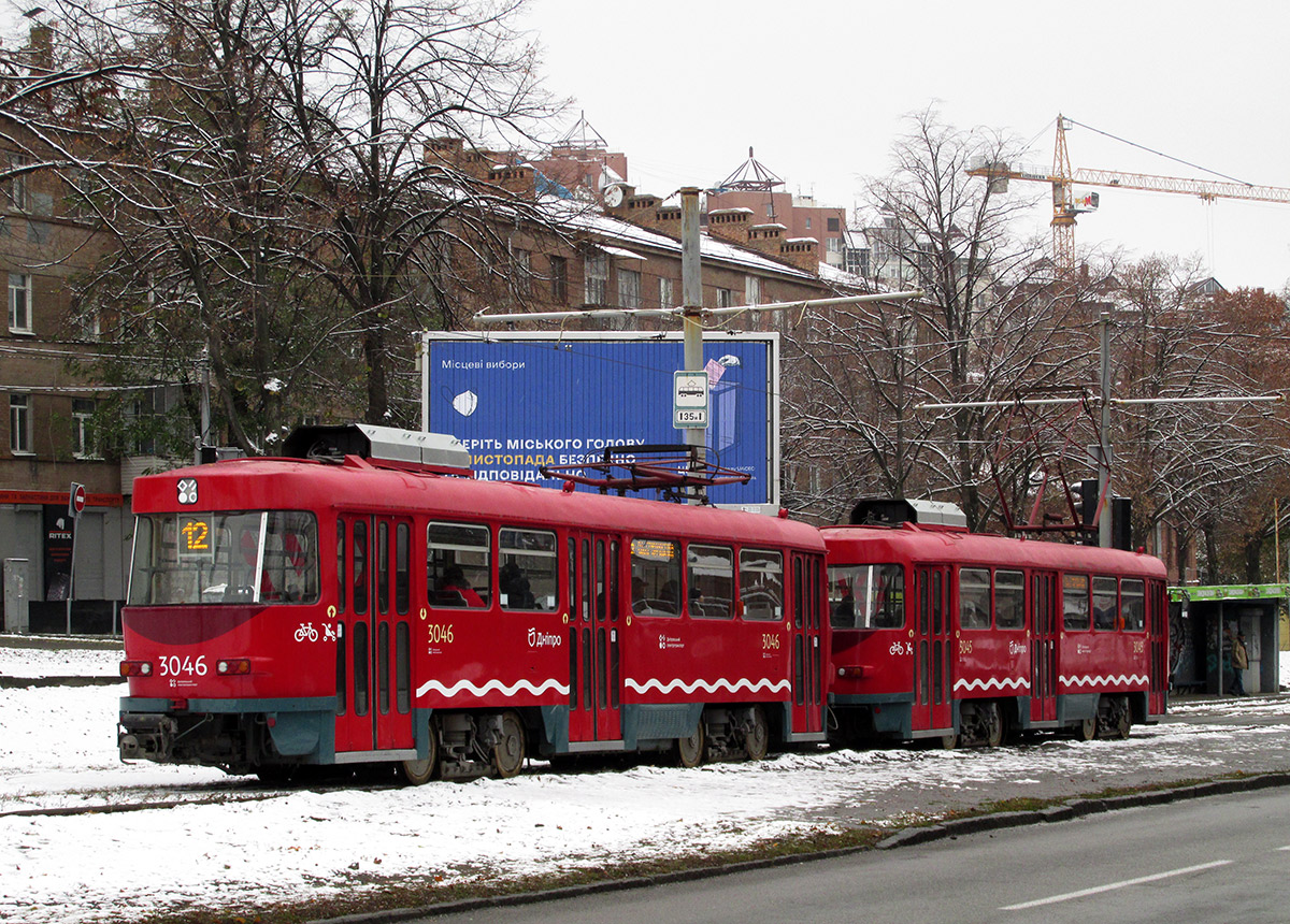 Днепр, Tatra T4D-M1 № 3046