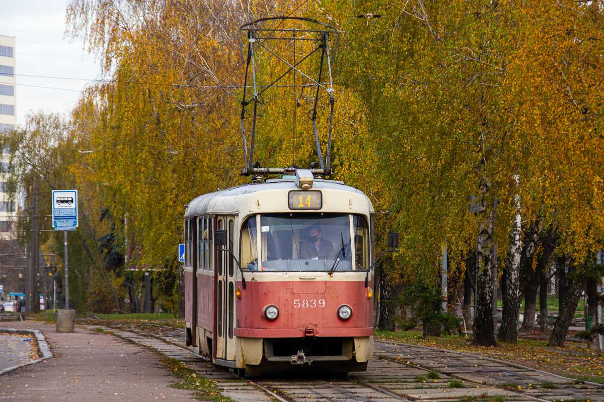 Киев, Tatra T3SU № 5839