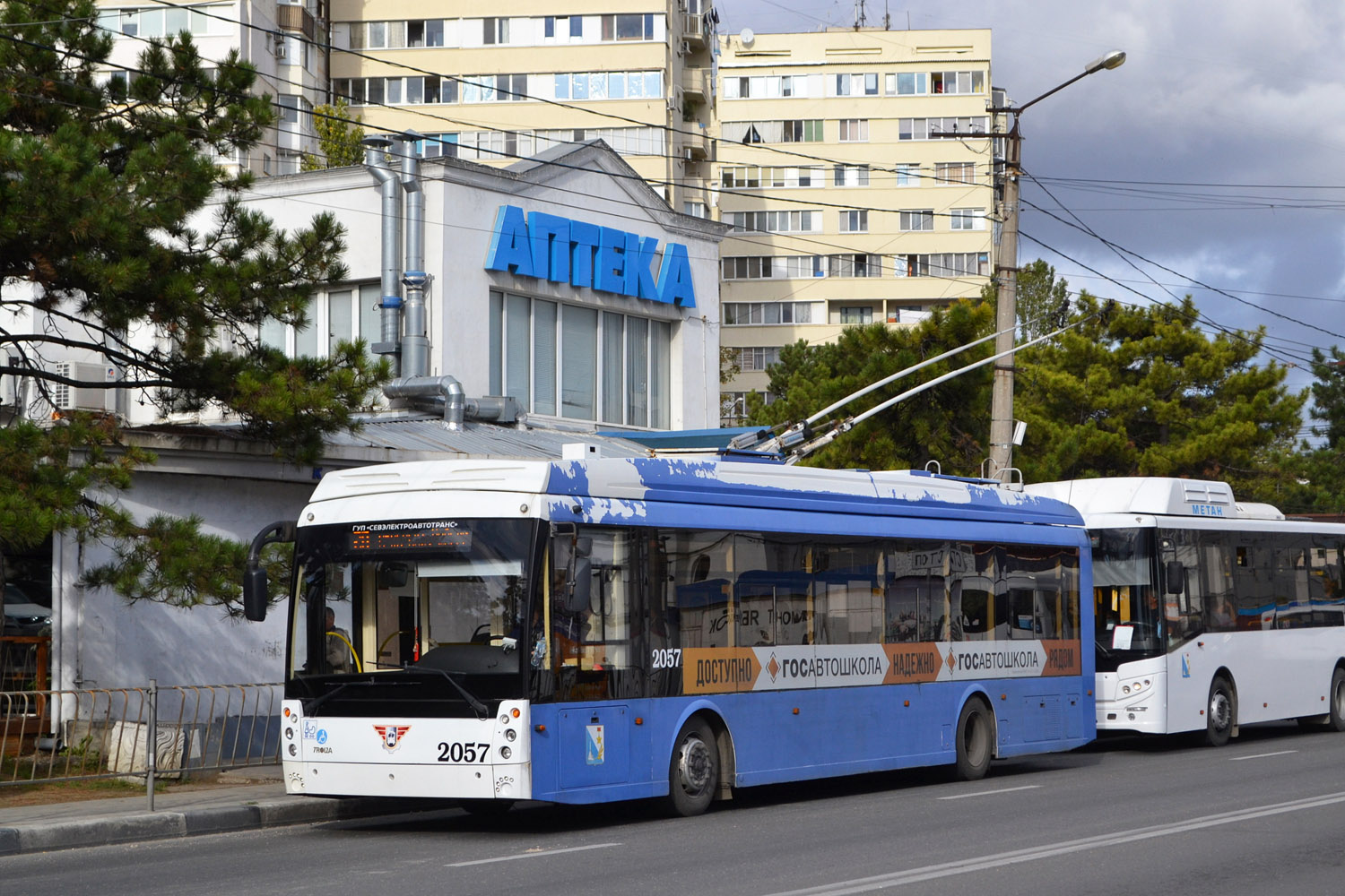 Sevastopol, Trolza-5265.02 “Megapolis” № 2057