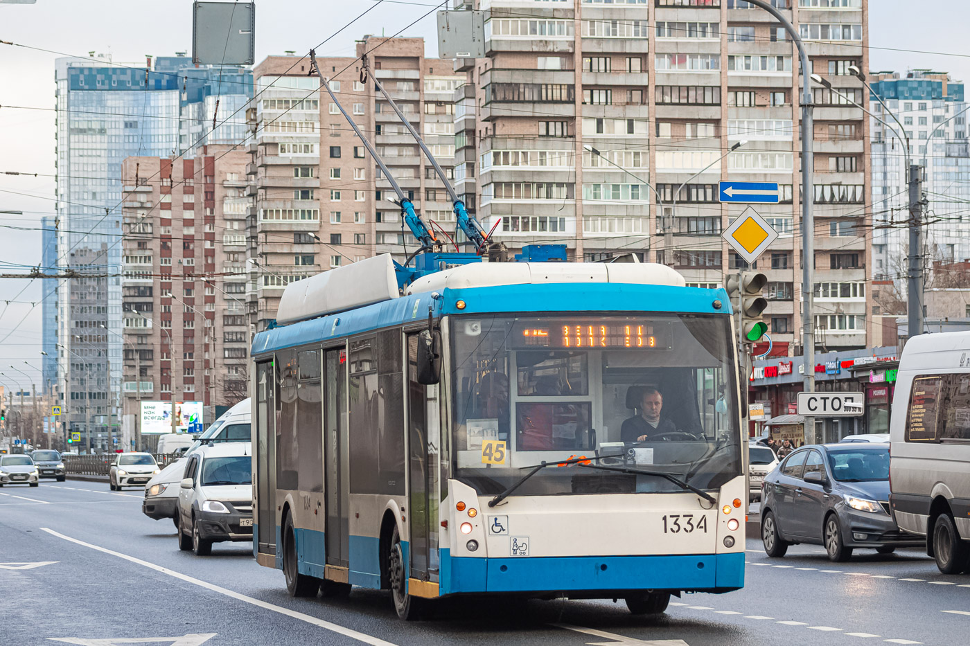 Санкт-Петербург, Тролза-5265.00 «Мегаполис» № 1334