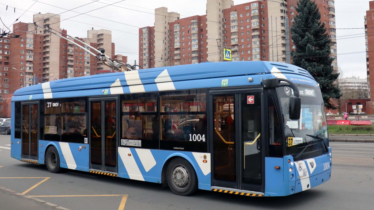 Санкт-Петербург, Тролза-5265.08 «Мегаполис» № 1004