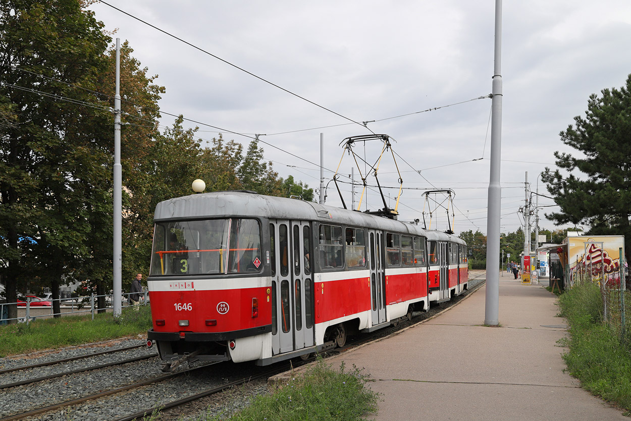 Брно, Tatra T3G № 1646
