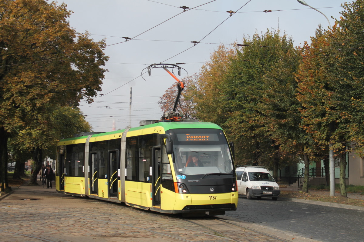 Львов, Electron T3L44 № 1187