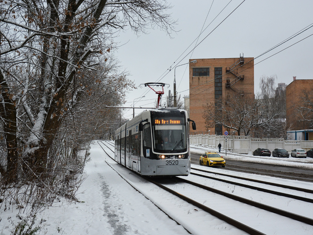 Москва, 71-414 (Pesa Fokstrot) № 3520
