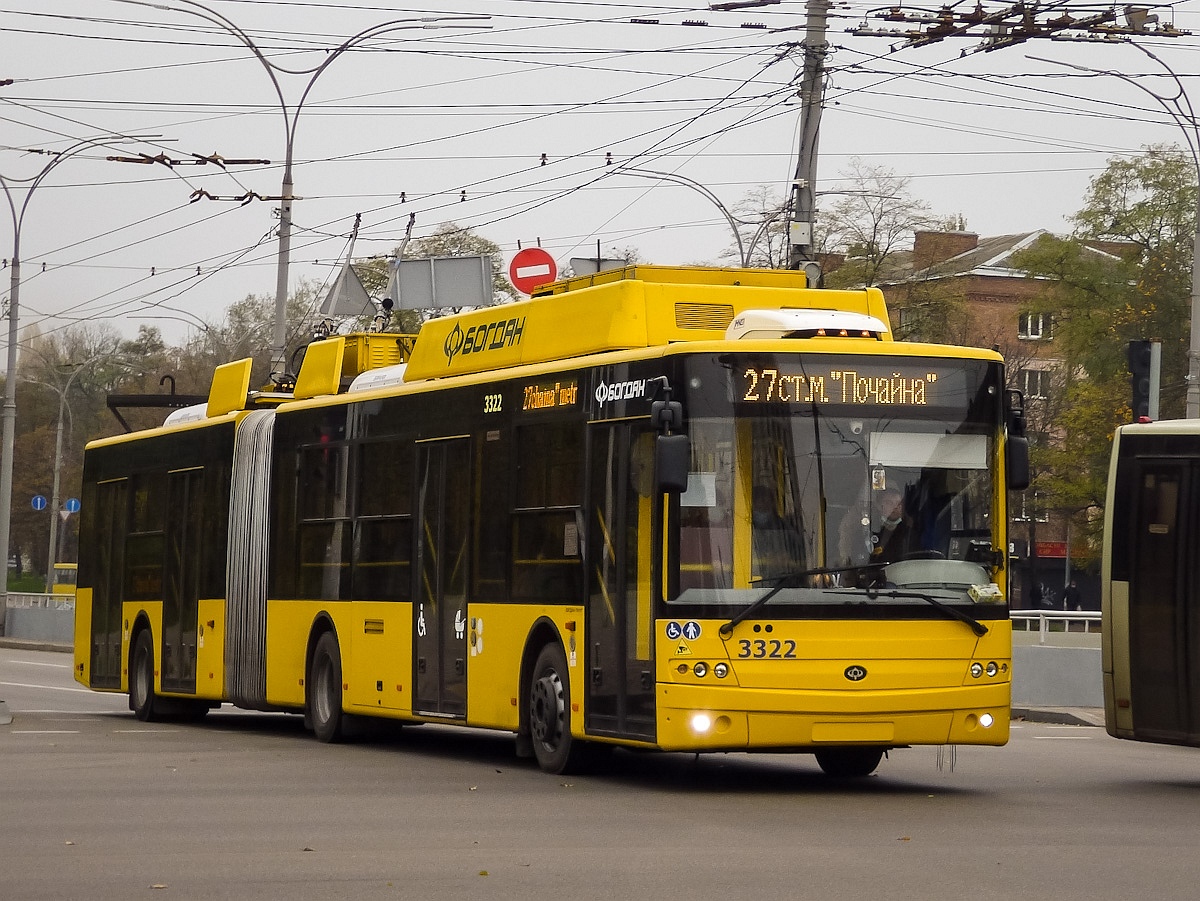 Киев, Богдан Т90117 № 3322