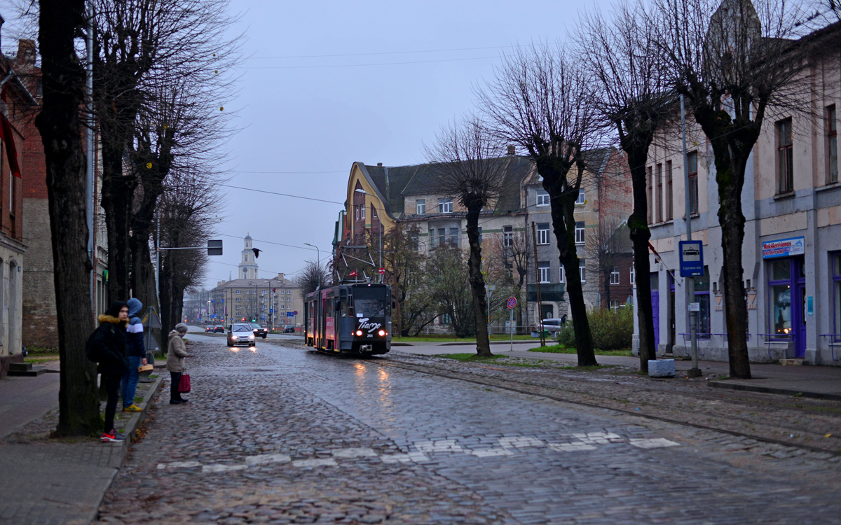 Лиепая — Трамвайные линии и инфраструктура