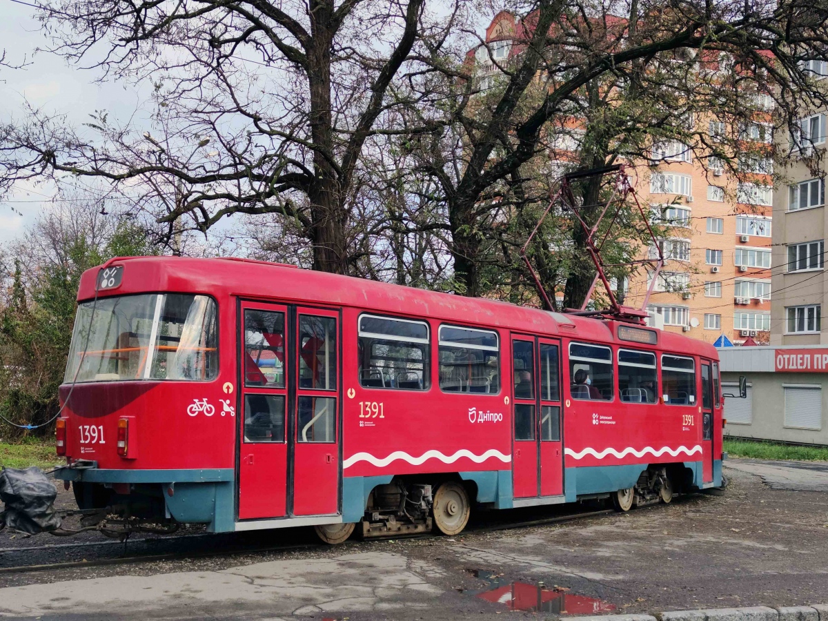 Днепр, Tatra T3DC1 № 1391