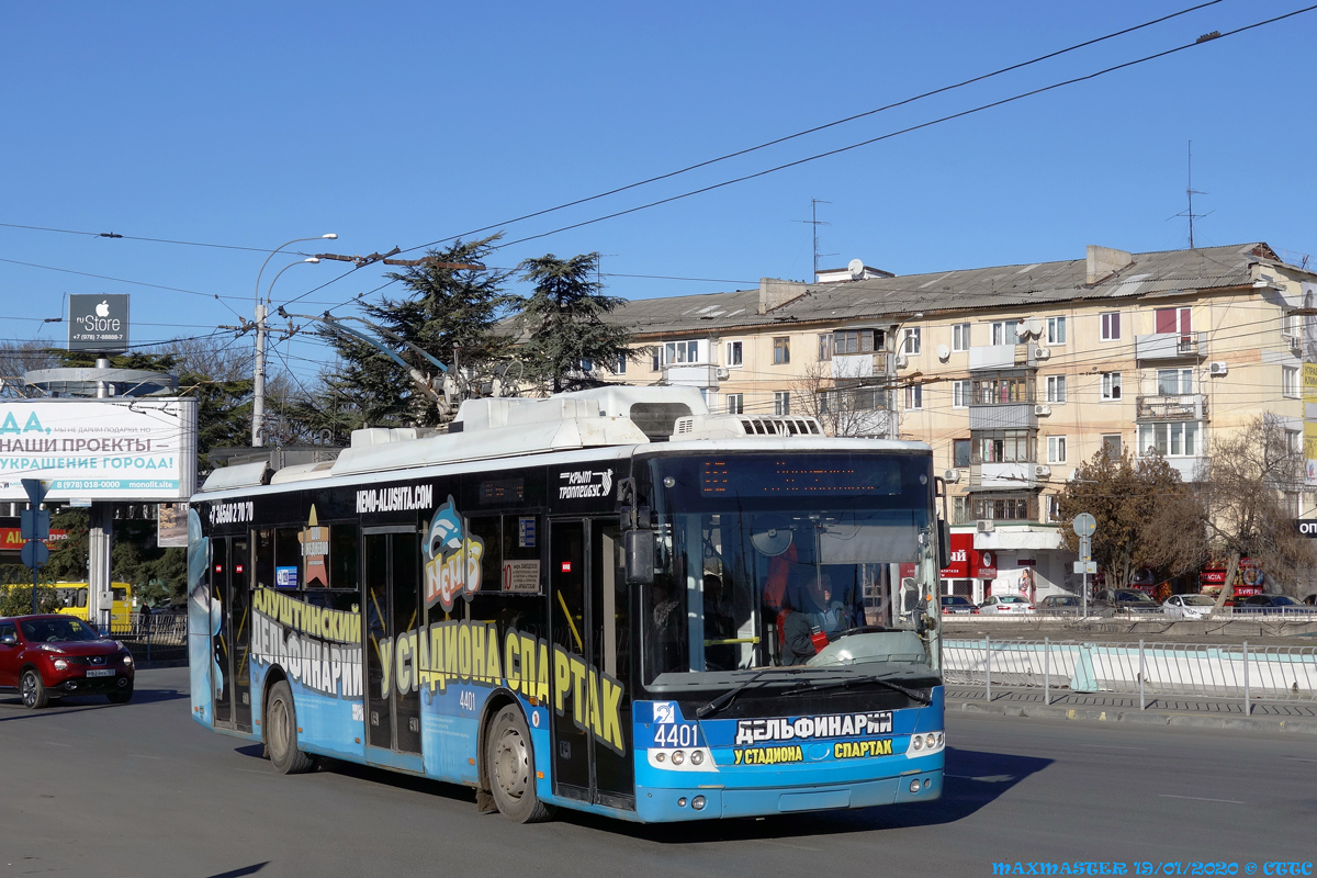 Krimmi trollid (Simferopol - Alušta - Jalta), Bogdan T70115 № 4401