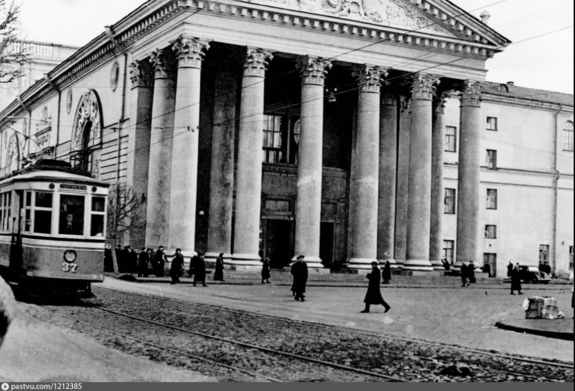 Тверь, Х № 37; Тверь — Старые фотографии (1917—1991); Тверь — Трамвайные линии: Центральный район