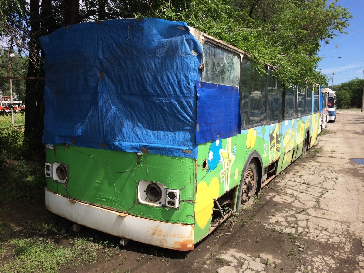 Самара, ЗиУ-682В [В00] № 22; Самара — Троллейбусное депо № 2