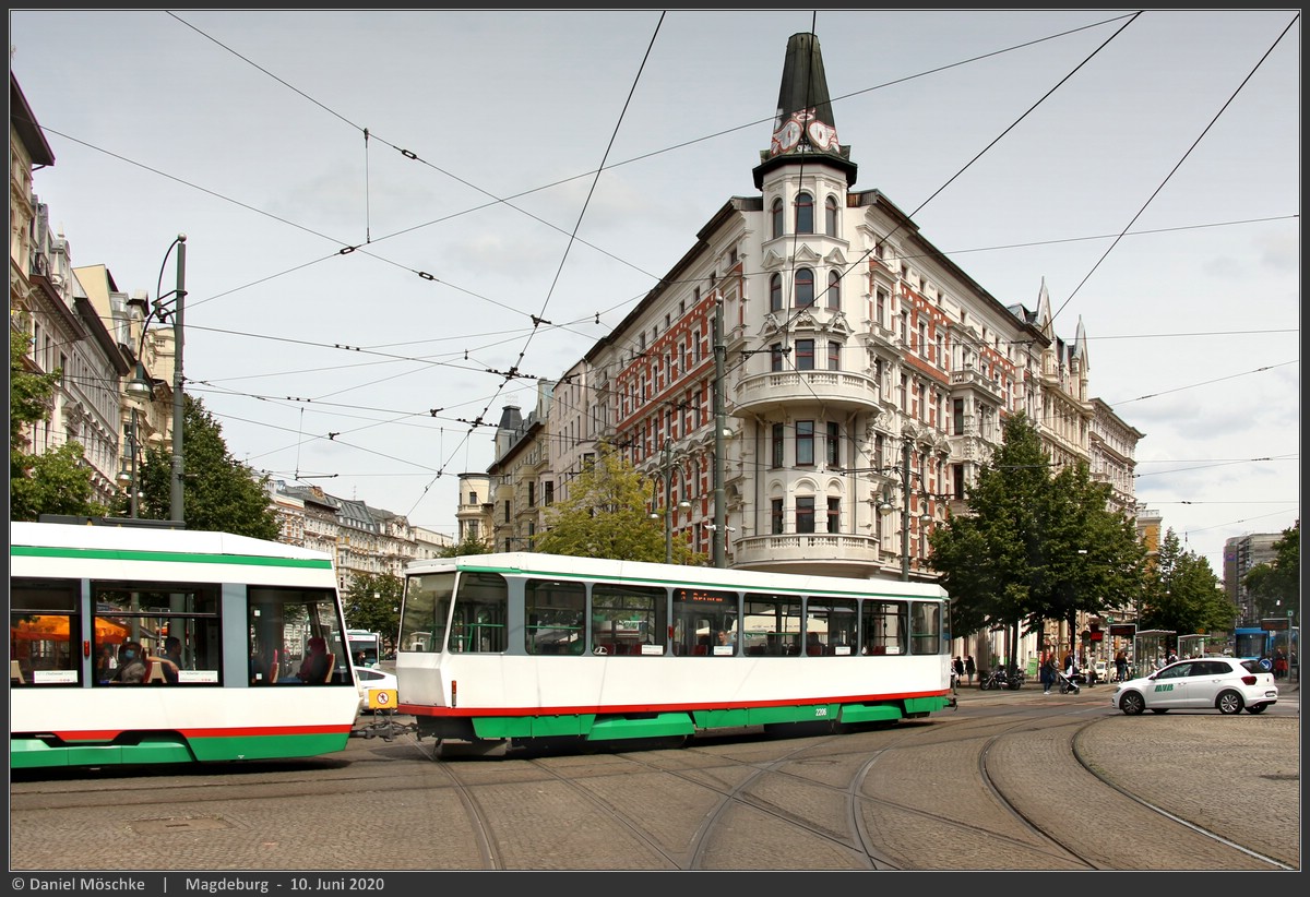 Magdeburg, Tatra B6A2M Nr. 2206