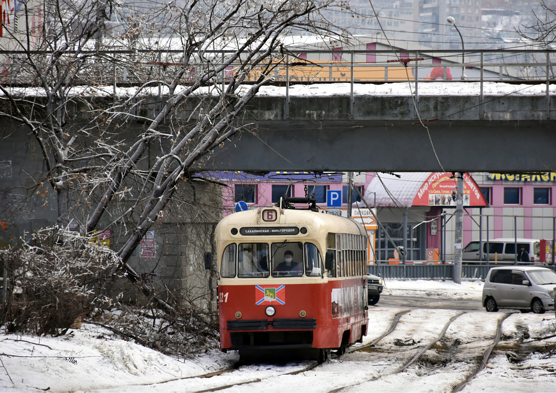 Владивосток, РВЗ-6М2 № 221; Владивосток — Тематические трамваи Владивосток, РВЗ-6М2 № 221; Владивосток — Тематические трамваи