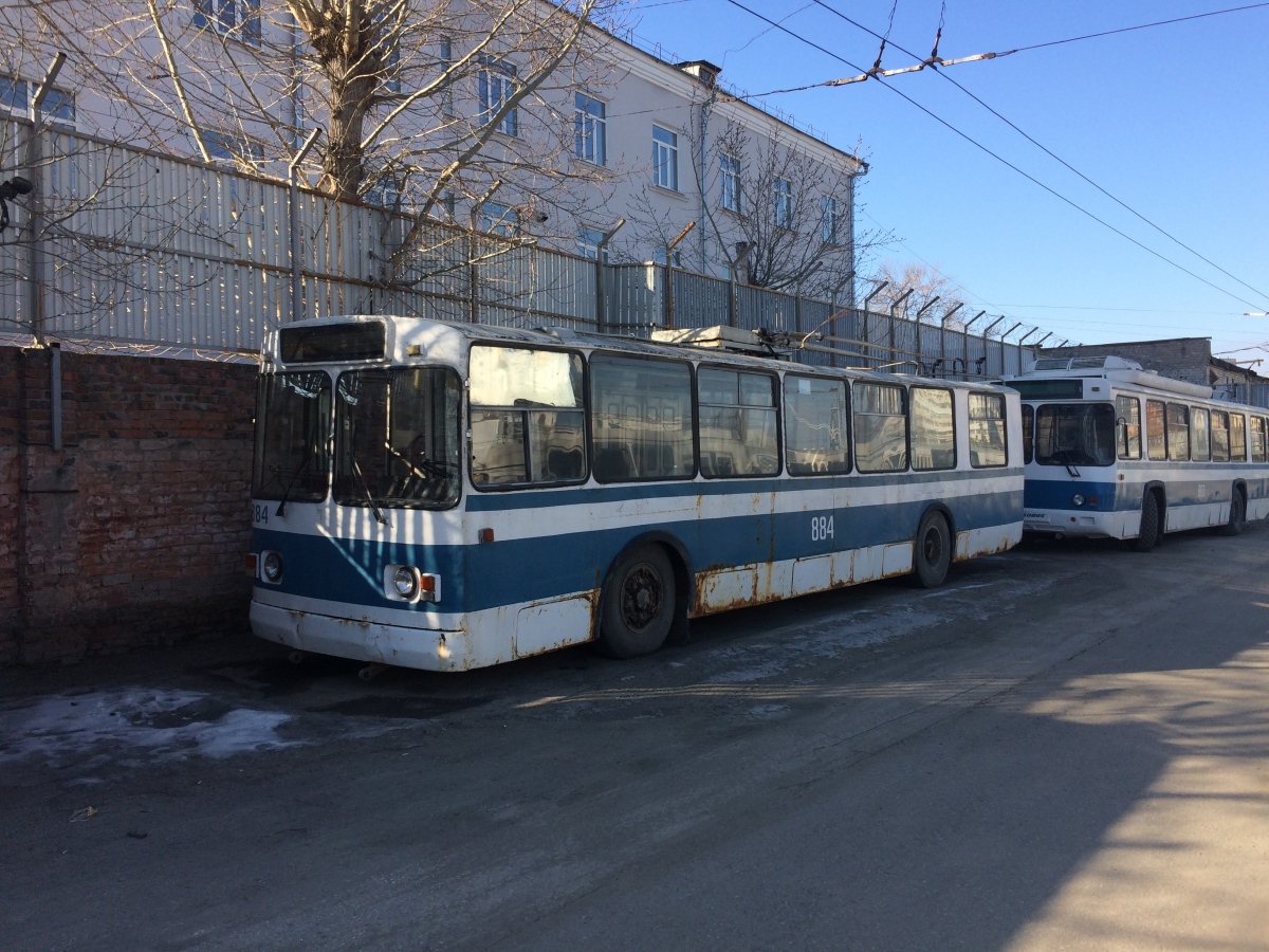 Samara, ZiU-682G [G00] № 884; Samara — Trolleybus depot # 1