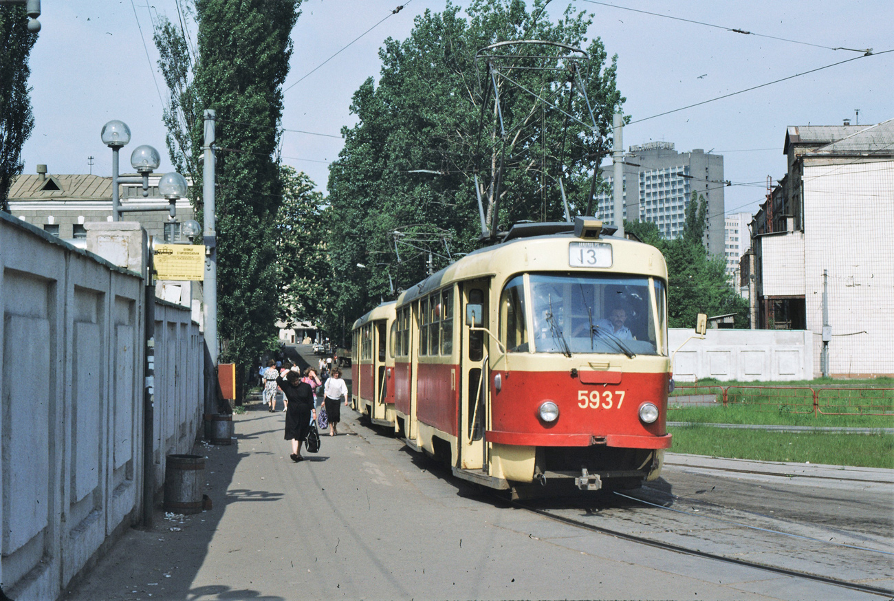 Киев, Tatra T3SU № 5937; Киев — Исторические фотографии