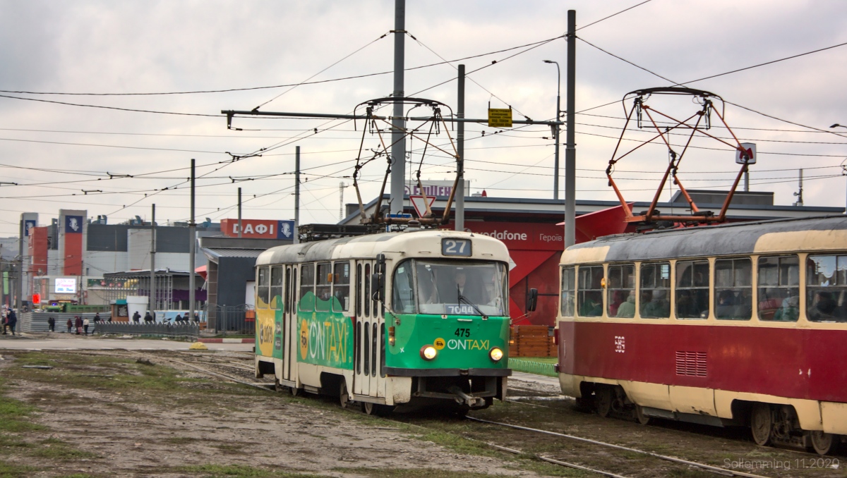 Харьков, Tatra T3A № 475