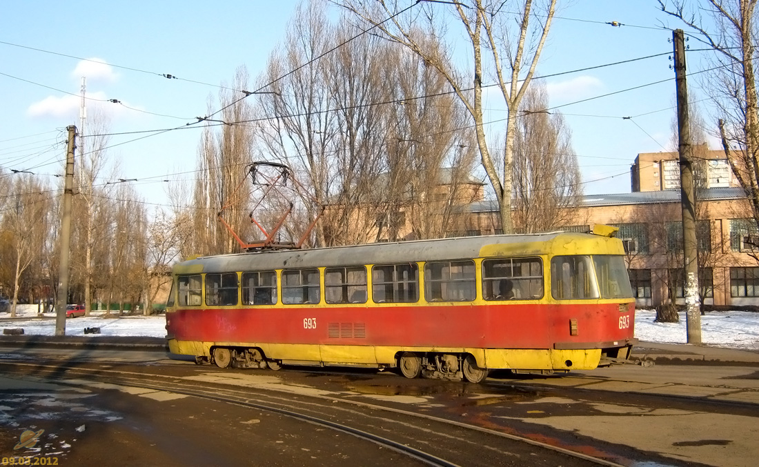 Харьков, Tatra T3SU № 693 Харьков, Tatra T3SU № 693