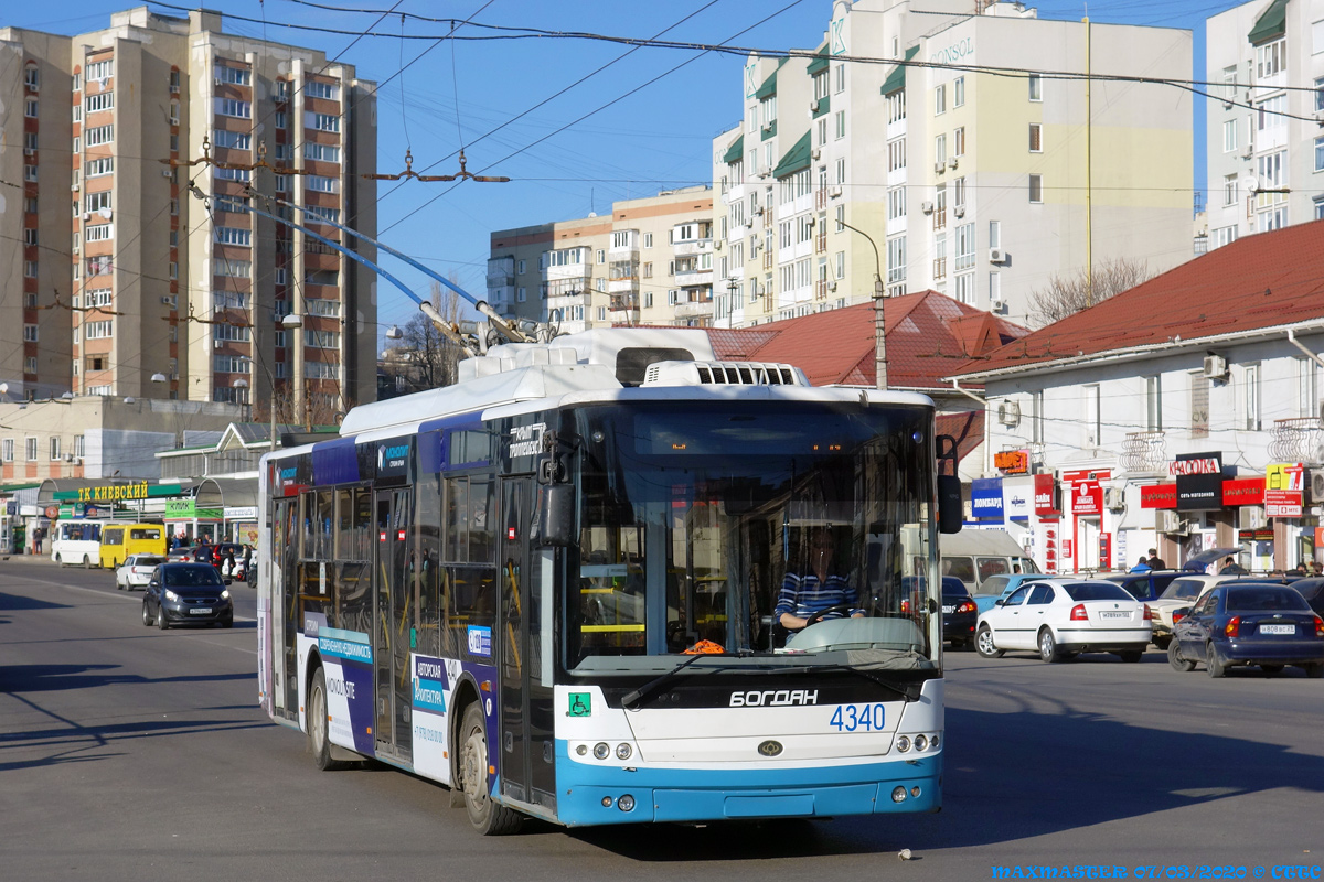 Крымский троллейбус, Богдан Т70110 № 4340