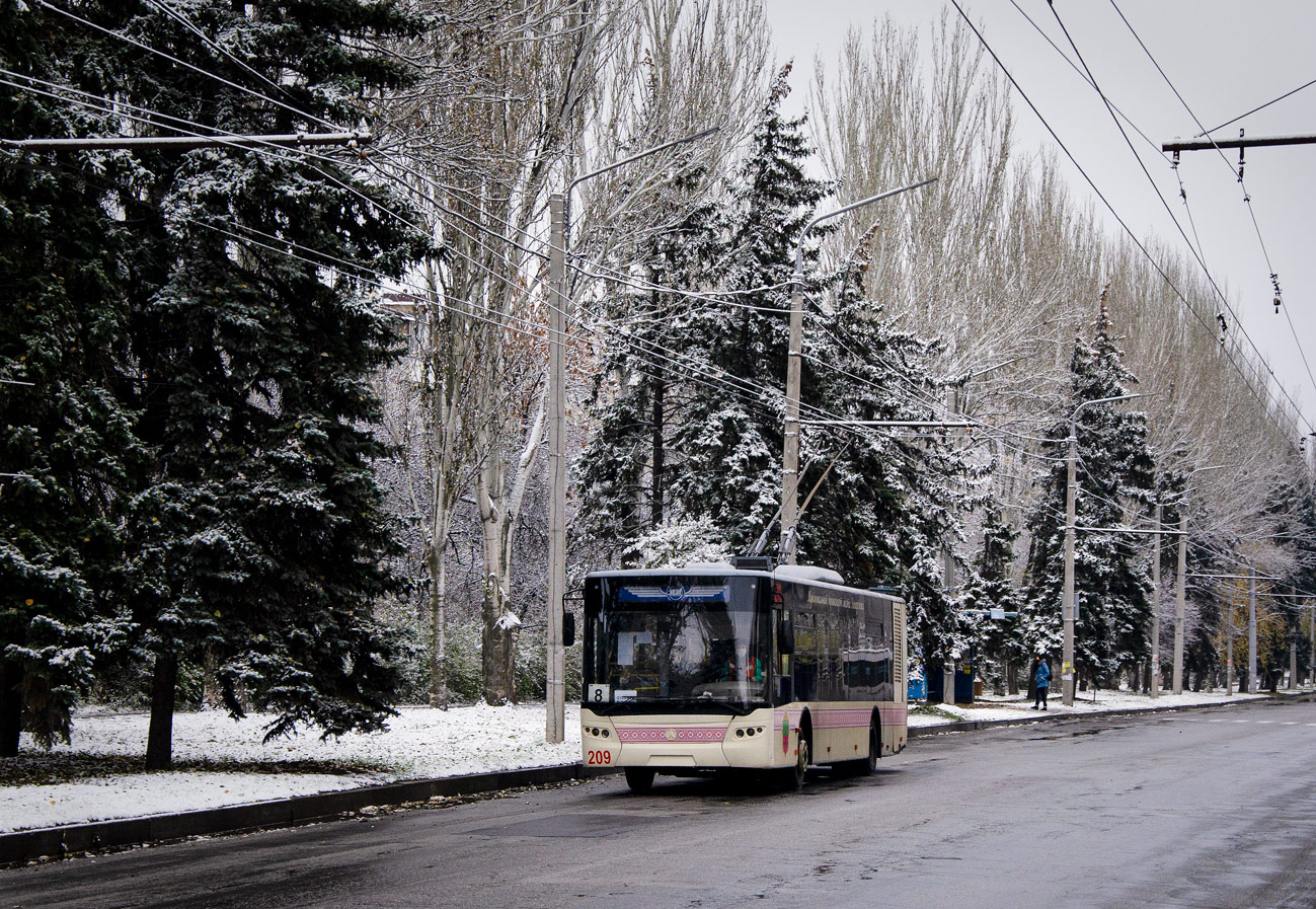 Запорожье, ЛАЗ E183D1 № 209
