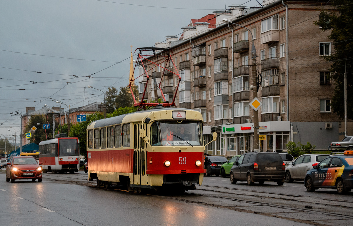 Ижевск, Tatra T3SU (двухдверная) № 59