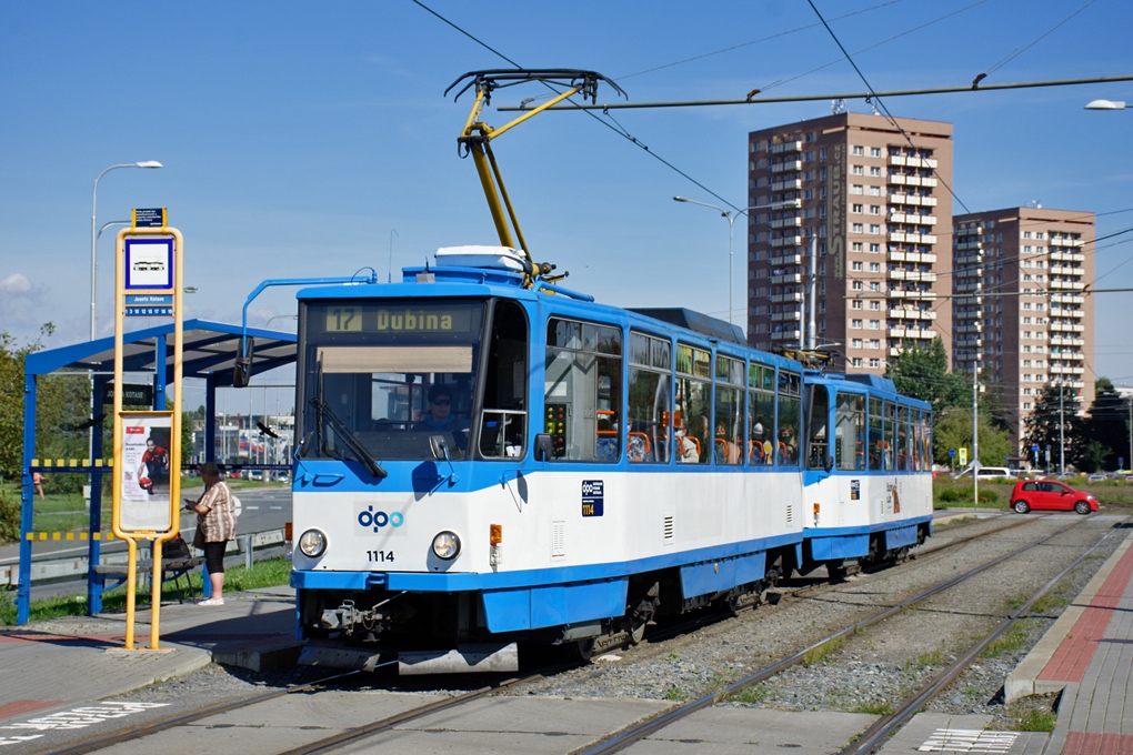 Острава, Tatra T6A5 № 1114