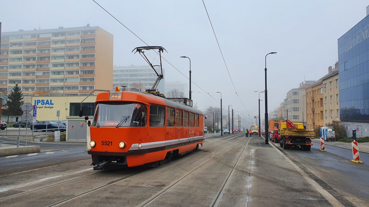 Прага, Tatra T3 № 5521
