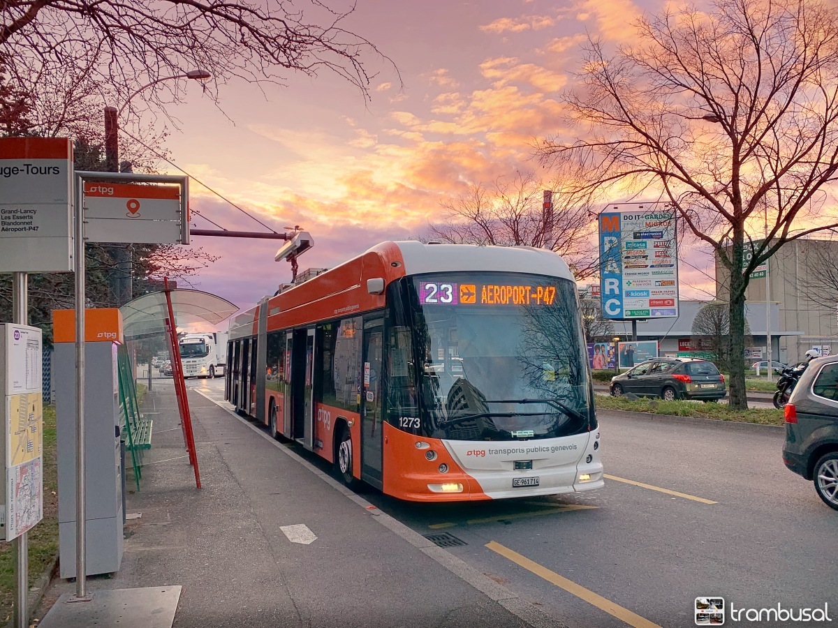 Женева, Hess lighTram 19 TOSA № 1273
