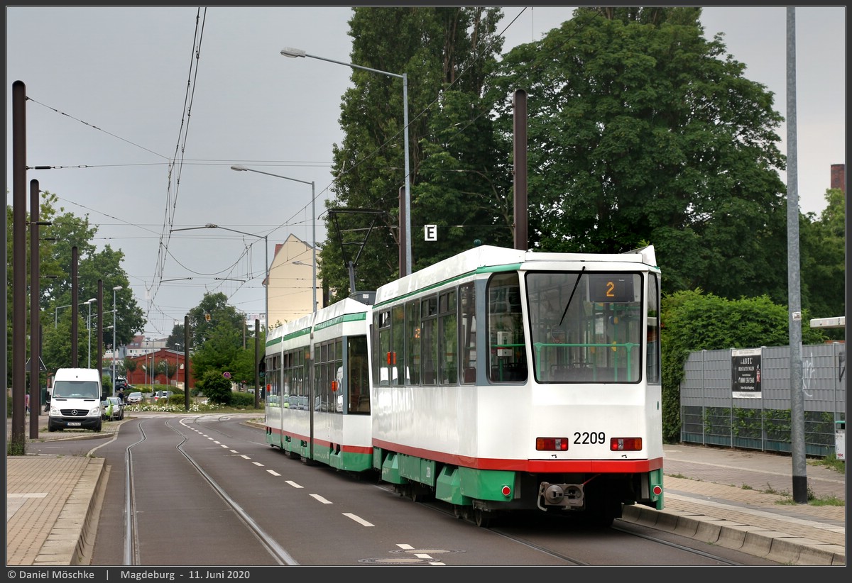 Magdeburg, Tatra B6A2M Br. 2209