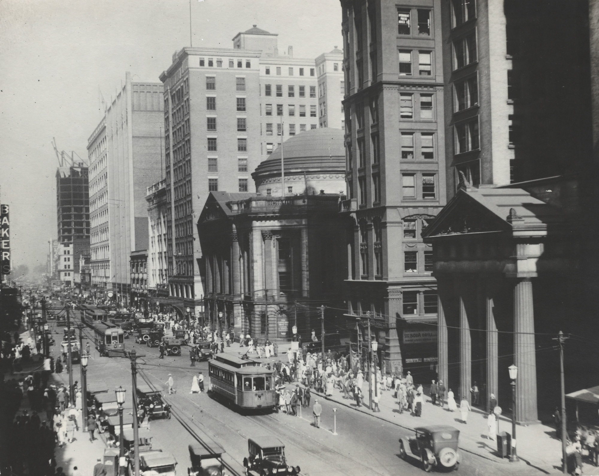 Cleveland, Brill 4-axle motor car # 41; Cleveland — Old photos