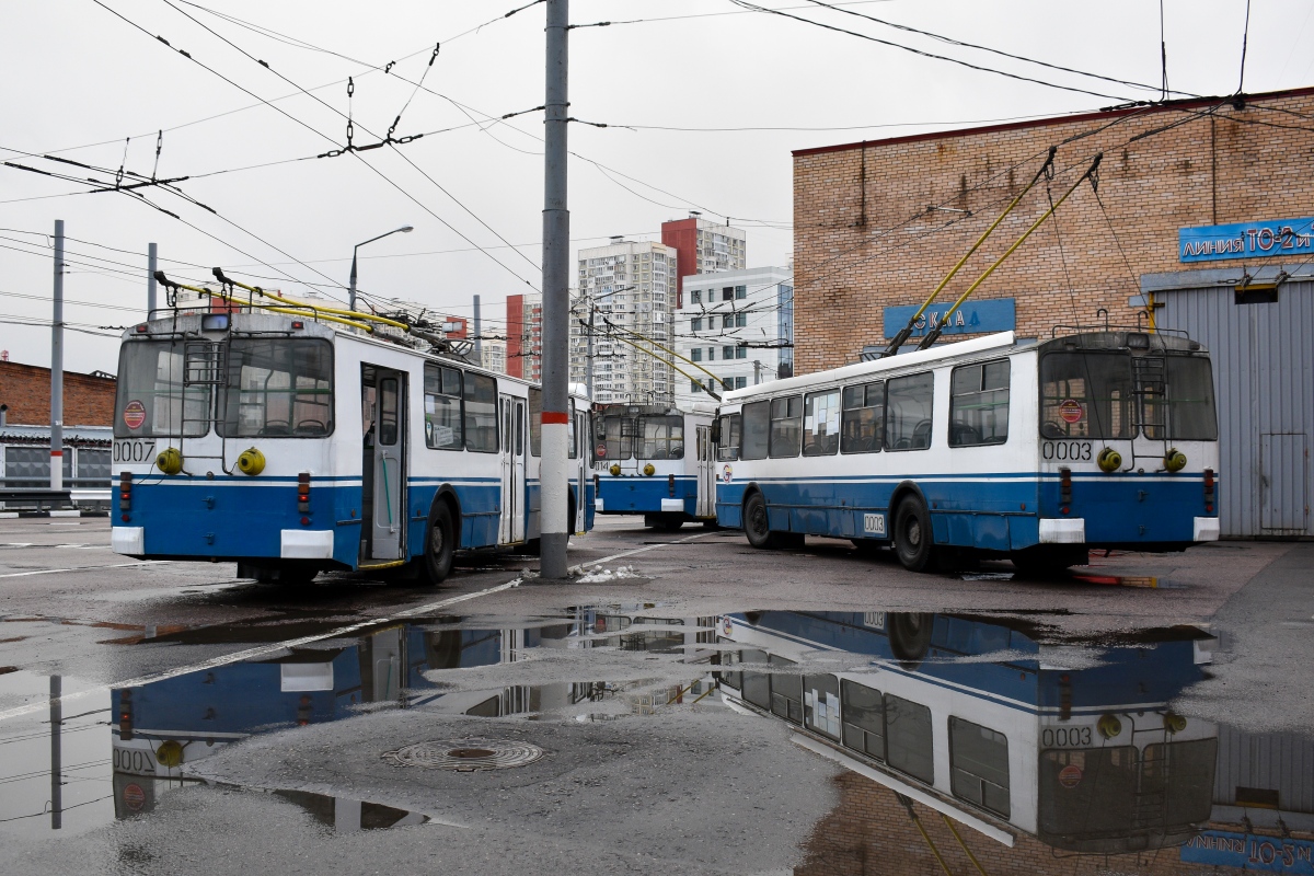 Химки, ЗиУ-682Г-016.05 № 0003; Химки — Троллейбусные линии и инфраструктура