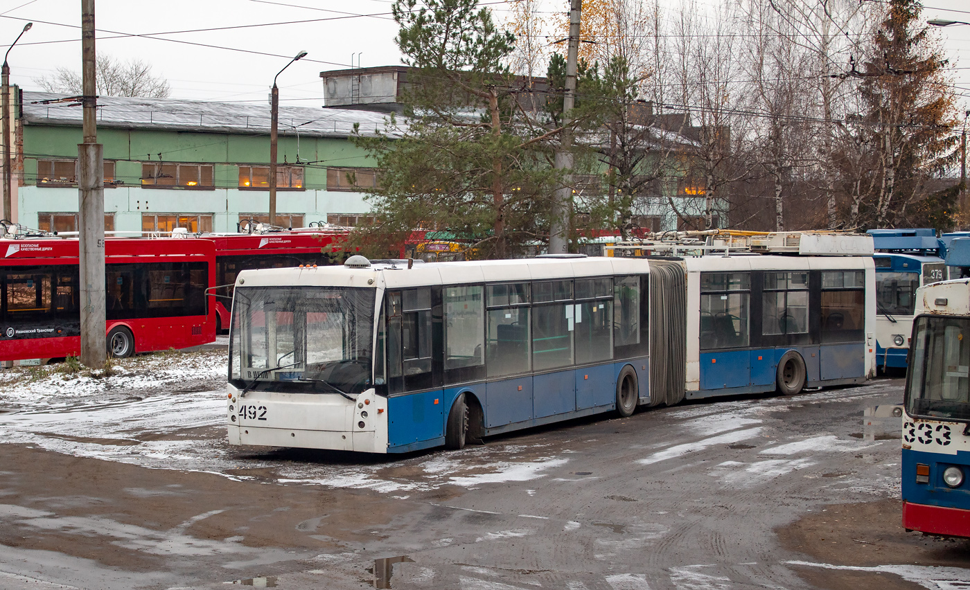 Иваново, Тролза-6206.00 «Мегаполис» № 492