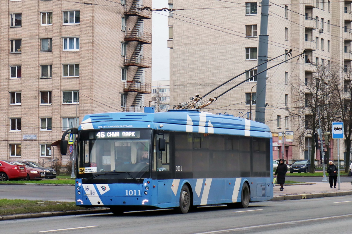 Санкт-Петербург, Тролза-5265.08 «Мегаполис» № 1011