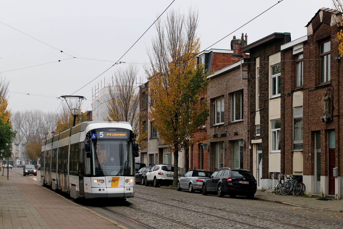 Антверпен, Bombardier Flexity 2 № 7328