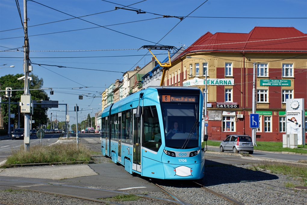 Ostrava, Stadler Tango NF2 č. 1706 Ostrava, Stadler Tango NF2 č. 1706