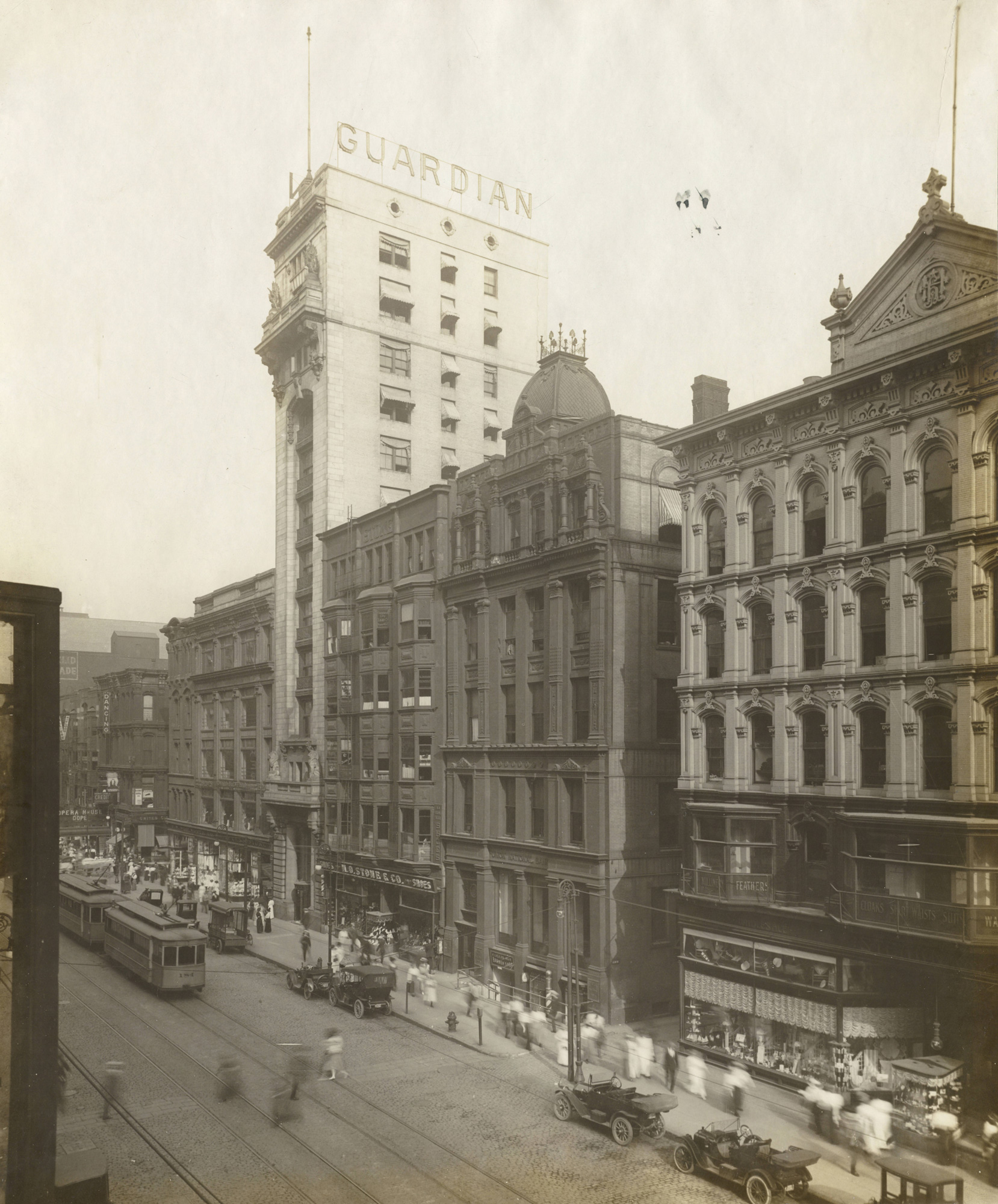 Cleveland, CER 4-axle motor car № 184; Cleveland — Old photos