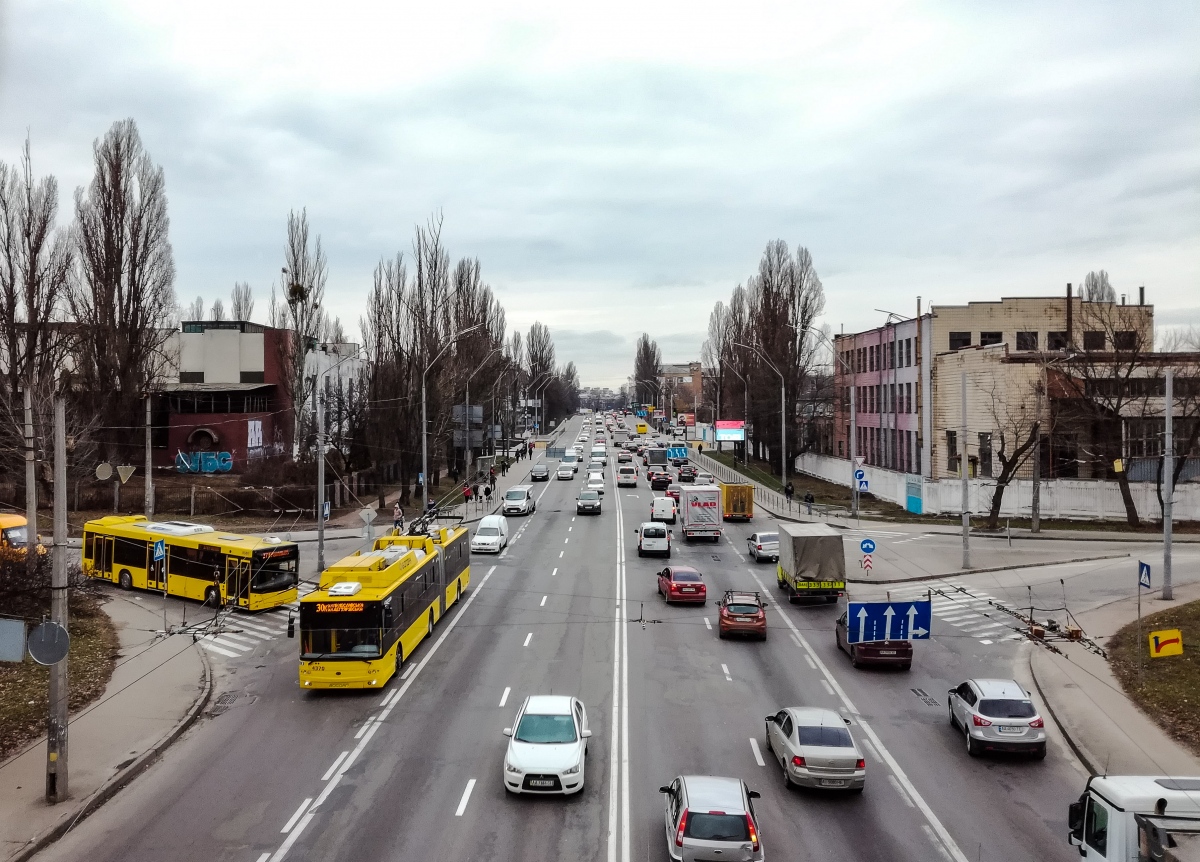 Киев — Троллейбусные линии: Сырец, Дорогожичи, Лукьяновка, Шулявка