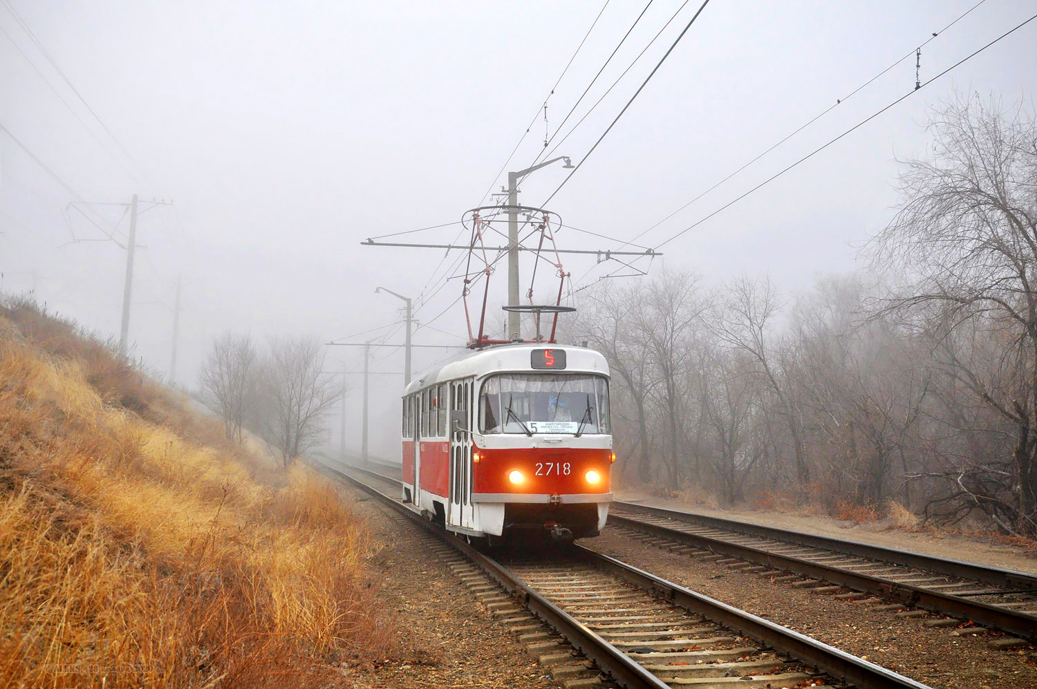 Волгоград, Tatra T3SU № 2718