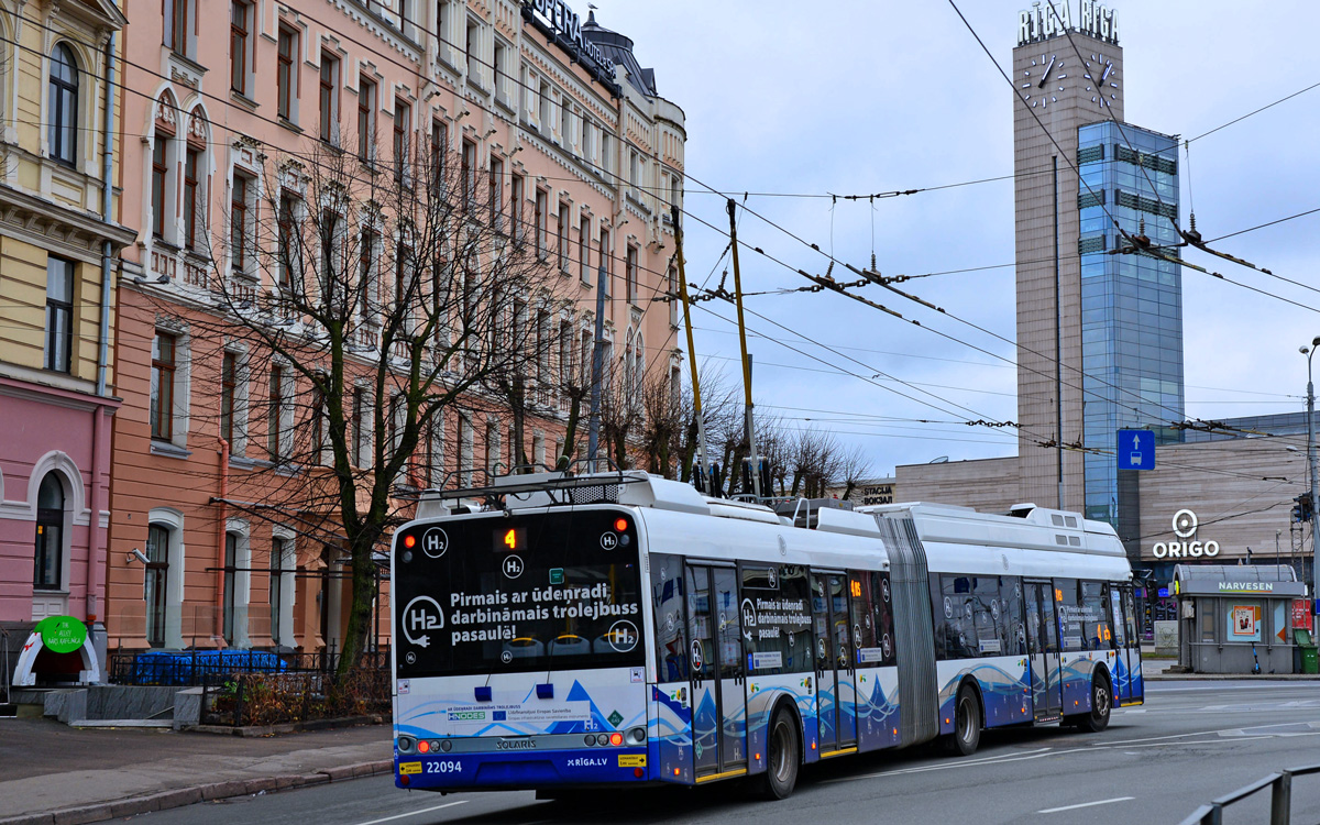 Рыга, Solaris Trollino III 18,75 H2 № 22094