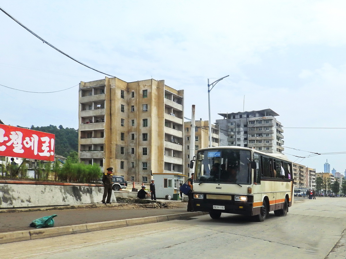 Wonsan — Trolleybus Lines and Infrastructure