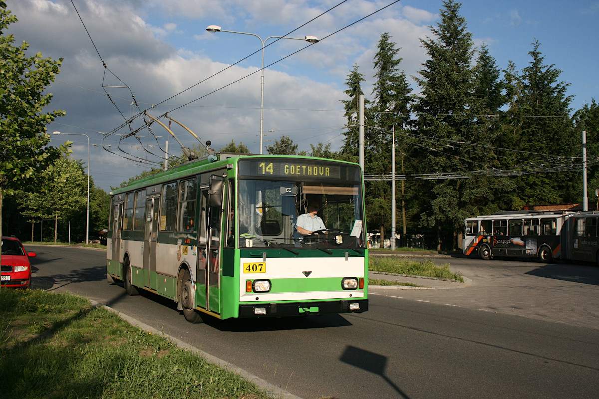 Пльзень, Škoda 14TrM № 407