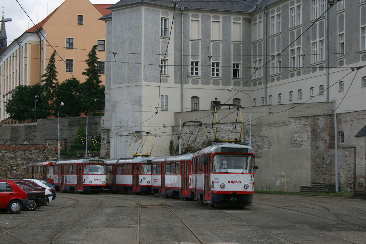 Оломоуц, Tatra T3R.P № 164; Оломоуц, Tatra T3 № 140 Оломоуц, Tatra T3R.P № 164; Оломоуц, Tatra T3 № 140