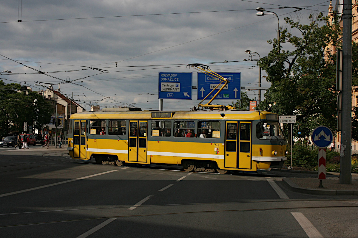 Пльзень, Tatra T3M.01 № 246