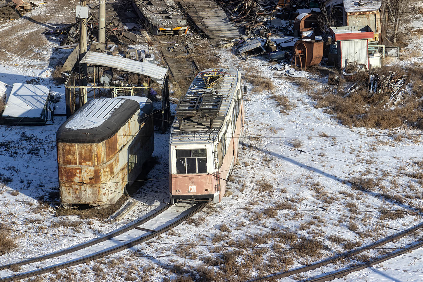 Улан-Удэ, КТП-2 № 72; Улан-Удэ, 71-605 (КТМ-5М3) № СИ; Улан-Удэ, 71-605 (КТМ-5М3) № 05; Улан-Удэ — Трамвайное депо