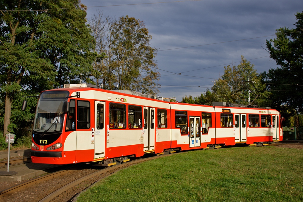 Гданьск, Duewag N8C-MF 18 № 1173