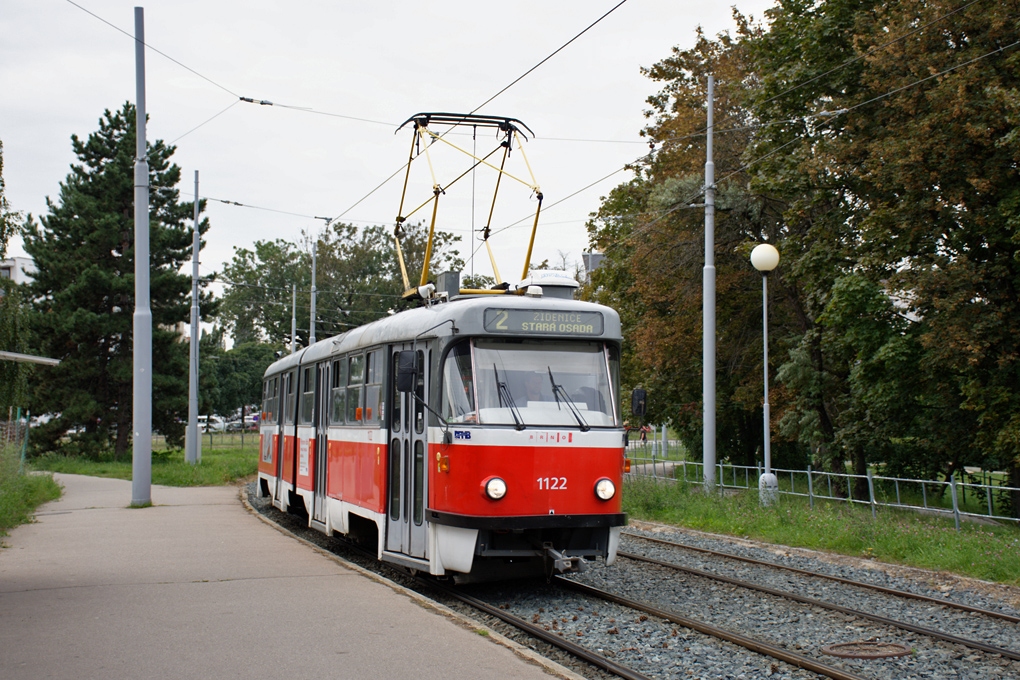 Брно, Tatra K2YU № 1122