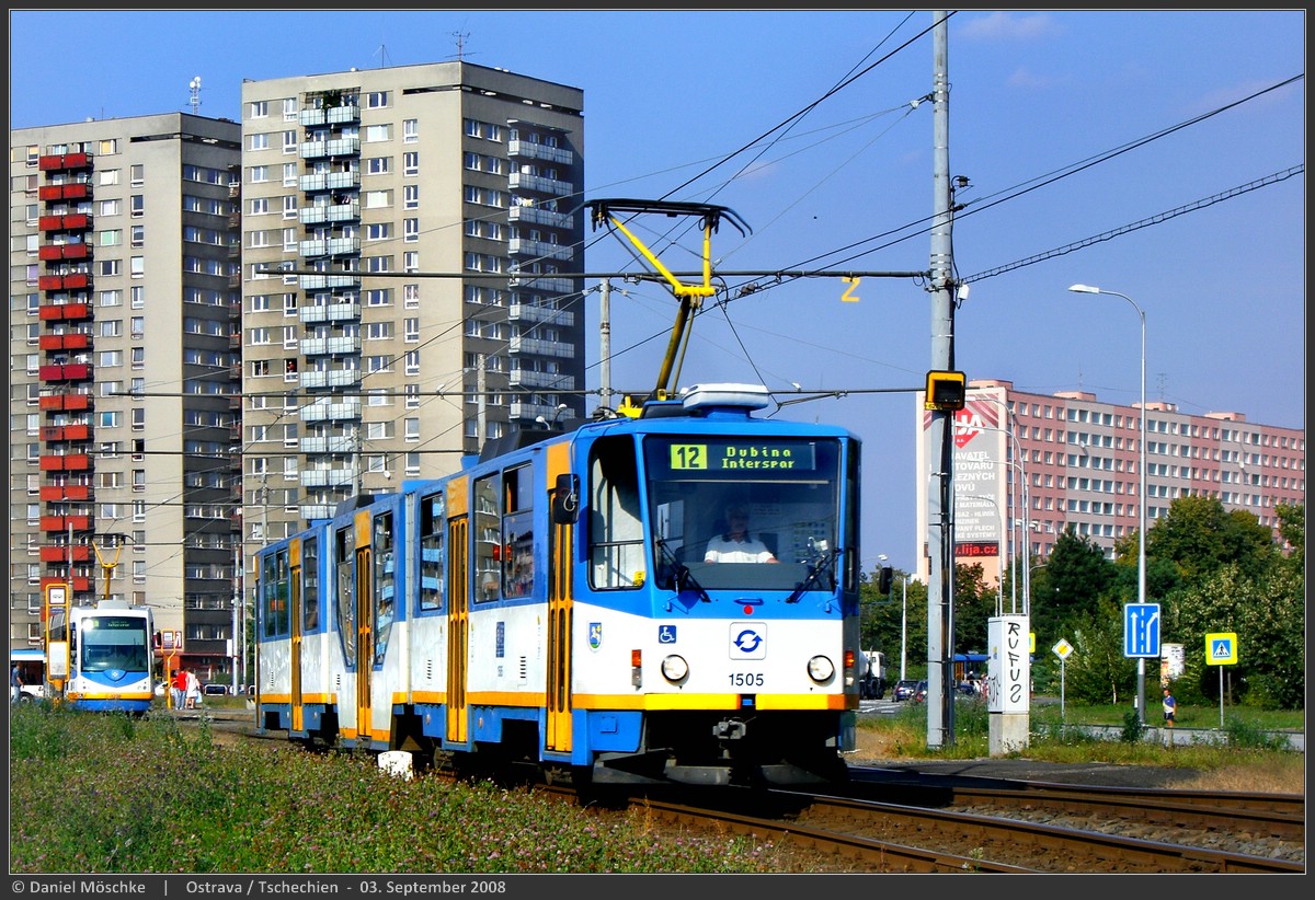 Острава, Tatra KT8D5R.N1 № 1505