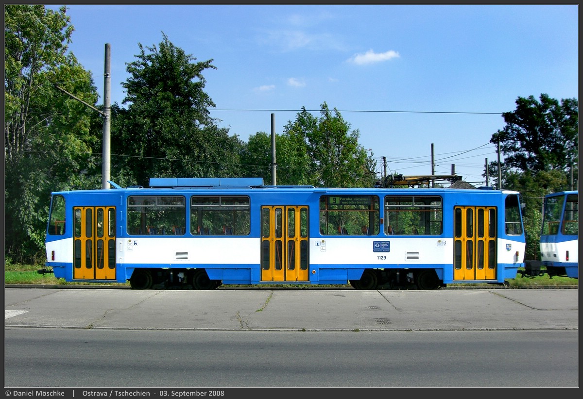 Острава, Tatra T6A5 № 1129