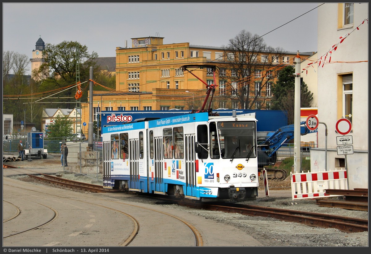 Плауэн, Tatra KT4DMC № 240