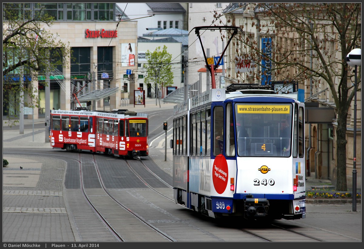 Плауэн, Tatra KT4DMC № 240